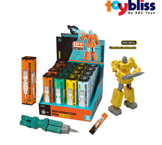 Toybliss DIY Deformation Robot Pen, Ages 3+