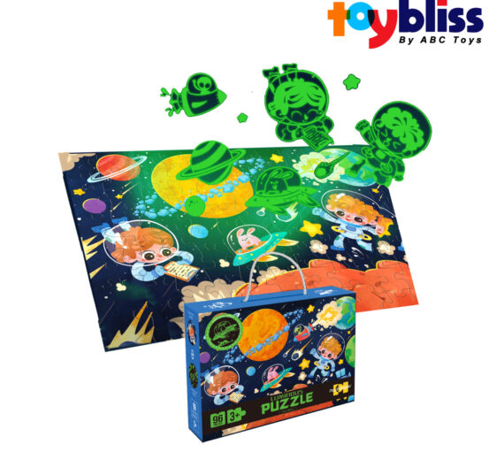 Toybliss PlayfulMario Luminous Puzzle 96pcs (88749), Ages 3+